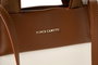 Vince Camuto Bolso Tote Mujer Polipiel Crema y Tostado 37x27x11 cm